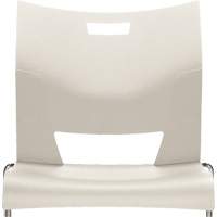 Chaise de formation sans bras Duet, Plastique, Hauteur 33-1/4", Capacit&eacute; 350 lb, Blanc Haskins Industrial Inc.