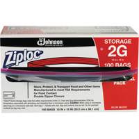 Ziploc&reg; Double Zip Food Storage Bags Haskins Industrial Inc.