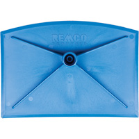 T&ecirc;te de binette pour service alimentaire, Bleu, 8" la x 11-1/4" lo Haskins Industrial Inc.