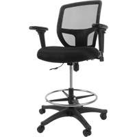 Tabouret de travail en maille, Mobile, Ajustable Hauteur, Capacit&eacute; 450 lb Haskins Industrial Inc.