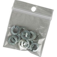 Poly Bags, Reclosable, 12" x 9", 4 mils Haskins Industrial Inc.