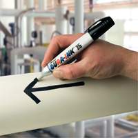 Dura-Ink&reg; Markers - #25 Felt-Tip, Chisel, Red Haskins Industrial Inc.