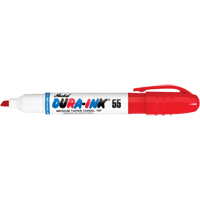 Dura-Ink&reg; Marker #55, Chisel, Red Haskins Industrial Inc.