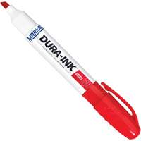 Dura-Ink&reg; Marker #55, Red, Chisel Tip Haskins Industrial Inc.