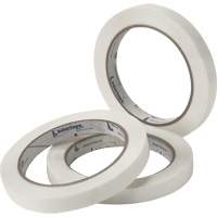 White General Purpose Strapping Tape, 2.7 mils Thick, 9.144 mm (0.36") x 54.864 m (180')  Haskins Industrial Inc.