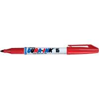 Dura-Ink&reg; Markers - #15, Fine, Red Haskins Industrial Inc.