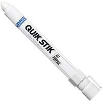Quik Stik&reg; Twist-Up Paint Markers, Solid Stick, White Haskins Industrial Inc.