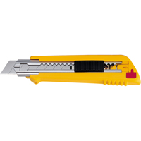 Multi-Blade Knife, 18 mm, Silver, Heavy-Duty, Plastic Handle Haskins Industrial Inc.