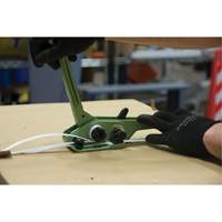 Tendeur pour feuillards en polypropyl&egrave;ne & polyester Haskins Industrial Inc.