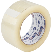 Box Sealing Tape, Acrylic Adhesive, 2 mils, 48 mm (1-22/25") x 99.97 m (328') Haskins Industrial Inc.
