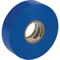 Scotch&reg; 35 Colour Coded Tape, 19 mm (3/4") x 20.1 m (66'), Blue, 7 mils Haskins Industrial Inc.