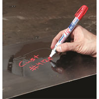 Paint-Riter&reg; + Oily Surface Marker, Liquid, Red Haskins Industrial Inc.