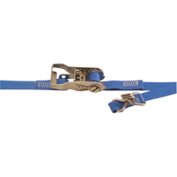 Heavy-Duty Utility Straps, Ratchet, 1" W x 16' L, 835 lbs. (380 kg) WLL Haskins Industrial Inc.
