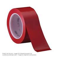 Ruban en vinyle 471, 38 mm (1-1/2") la x 32,9 m (108') lo, 5,3 mils, Rouge Haskins Industrial Inc.