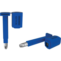 High Security Locktainer Security Seals, 3-1/4", Metal, Bolt Seal Haskins Industrial Inc.