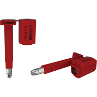 High Security Locktainer Security Seals, 3-1/4", Metal, Bolt Seal Haskins Industrial Inc.