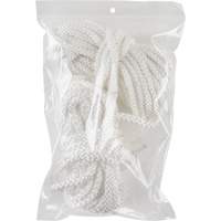 Sacs en poly, Refermable, 9" x 6", 4 mils Haskins Industrial Inc.