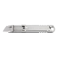 Self-Retracting Safety Knife, 14.5 mm, Stainless Steel, Stainless Steel Handle Haskins Industrial Inc.