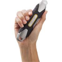 Knife with Auto-Lock, 18 mm, Carbon Steel, Heavy-Duty, Aluminum Handle Haskins Industrial Inc.