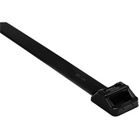 Heavy-Duty Cable Ties, 20" Long, 250 lbs. Tensile Strength, Black Haskins Industrial Inc.