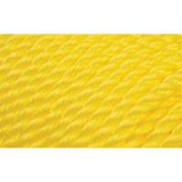 3/8" Braided Yellow Rope, Polypropylene, 630' Haskins Industrial Inc.