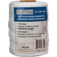 #18 Braided Mason Rope, Nylon, 550' Haskins Industrial Inc.