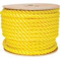 Braided Yellow Rope, Polypropylene, 144' Haskins Industrial Inc.