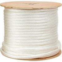Braided White Rope, Nylon, 250' Haskins Industrial Inc.