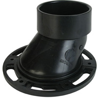 Offset Adjustable Closet Flange Haskins Industrial Inc.
