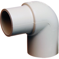 Raccord coude 90° m&acirc;le et femelle Flowguard Gold, Chantepleure x noeud, PVC-C, 1/2" Haskins Industrial Inc.