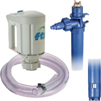 Trousse de pompe pour baril PFM-40 avec moteur M3V, Polypropyl&egrave;ne/PVDF/Acier inoxydable Haskins Industrial Inc.