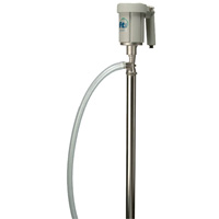 Trousse de pompe pour baril EFS-40 avec moteur S1, Acier inoxydable, 17 gal./min Haskins Industrial Inc.