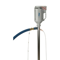 Trousse de pompe pour baril TTS-40 avec moteur M7X, Acier inoxydable Haskins Industrial Inc.