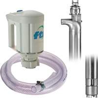 Trousse de pompe pour baril PFS-40 avec moteur M3V, Acier inoxydable Haskins Industrial Inc.