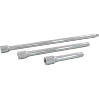 Jeu de rallonges pour douilles, Prise de 1/2", Fini Chrome, 3 Mcx Haskins Industrial Inc.