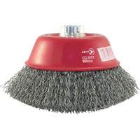 Crimped Wire Cup Brush Steel Haskins Industrial Inc.