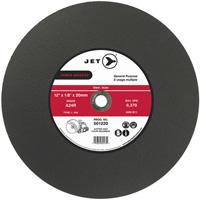 Meules &agrave; tronçonner POWER ABRASIVE, 12" x 1/8", Arbre de 20 mm, Type 1, 6370 Tr/min Haskins Industrial Inc.
