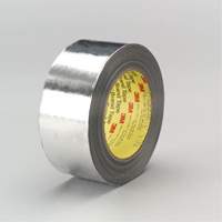 High-Temperature Aluminum Foil/Glass Cloth Tape, 12 mm (1/2") W x 33 m (108') L Haskins Industrial Inc.