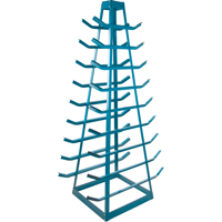 Supports pour tuyaux - Rangement horizontal, Horizontal, 9 Niveaux, 18" la x 40" p x 84" h, 1800 lb Cap. Haskins Industrial Inc.