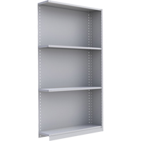 &eacute;l&eacute;ment de rayonnage Interlok, Acier, Sans boulons, Capacit&eacute; 450 lb, 48" la x 88" h x 24" p Haskins Industrial Inc.