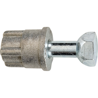 Pieds de nivellement pour &eacute;tag&egrave;re en treillis chromat&eacute; Haskins Industrial Inc.