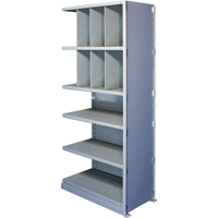 &eacute;l&eacute;ment de rayonnage Interlok, Acier, Sans boulons, Capacit&eacute; 550 lb, 48" la x 88" h x 12" p Haskins Industrial Inc.