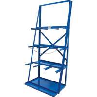 R&acirc;telier de rangement pour barre, Vertical, 3 Niveaux, 36" la x 24" p x 84" h, 3000 lb Cap. Haskins Industrial Inc.
