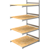 &eacute;tag&egrave;re-classeur de grande largeur, Acier, 4 Tablettes, 42" la x 32" p x 84" h, Ensemble Ajout Haskins Industrial Inc.