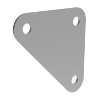 Goussets pour corni&egrave;re perfor&eacute;e Haskins Industrial Inc.