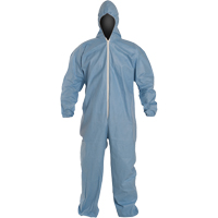 Combinaisons Proshield 6 SFR, Grand, Bleu, Tissu ignifug&eacute; Haskins Industrial Inc.