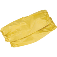 Disposable Sleeves with Elastic Cuffs, 18" long, Polyester/PVC, Yellow Haskins Industrial Inc.