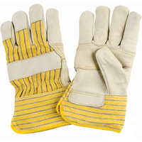 Gants d'ajusteur doubl&eacute;s pour l'hiver &agrave; paume renforc&eacute;e, T-Grand, Paume en Cuir fleur de vache, Doublure en Molleton de coton Haskins Industrial Inc.
