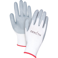 Gants l&eacute;gers enduits et respirants, 7/Petit, R&ecirc;vetement Mousse de nitrile, Calibre 13, Enveloppe en Polyester Haskins Industrial Inc.