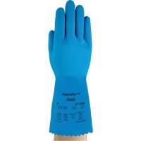 Gants AlphaTec 87-029, Taille Petit/7, 12" lo, Latex de caoutchouc, Doublure en Nylon, 50 mils Haskins Industrial Inc.